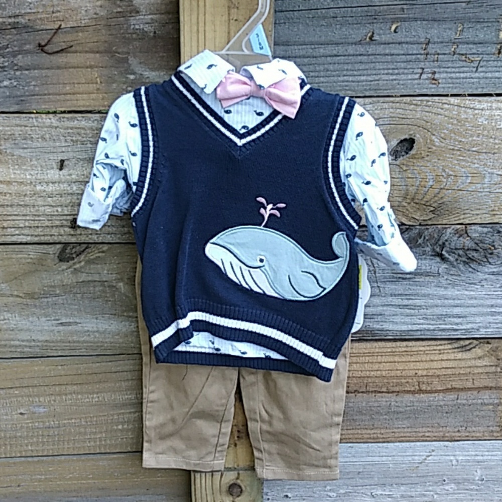 BB sweater vest set